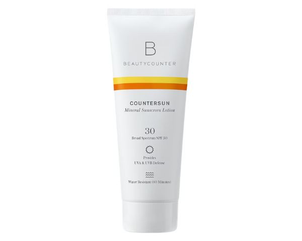 best non toxic sunscreen Beautycounter Countersun Mineral Sunscreen Lotion, SPF 30