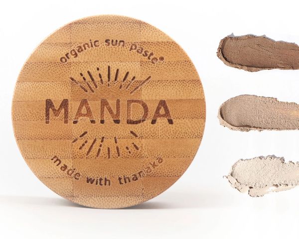 best non toxic sunscreen MANDA Organic Sun Paste, SPF 50