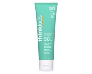 best non toxic sunscreen ThinkSport Kids Safe Sunscreen, SPF 50