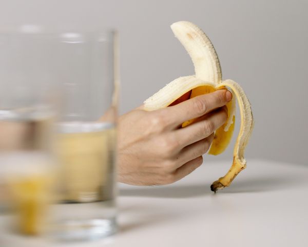 banana is a great source to help nausea in pregnancy