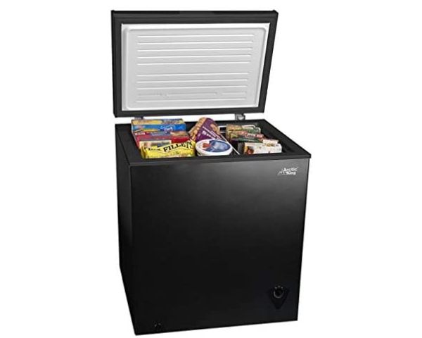 deep freezer for breastmilk storage Arctic King 5 Cu.Ft Chest Freezer ARC050S0ARBB