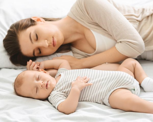 best advice for new moms, take a rest whenever you can