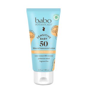 Babo Botanicals Sensitive Baby Mineral Sunscreen
